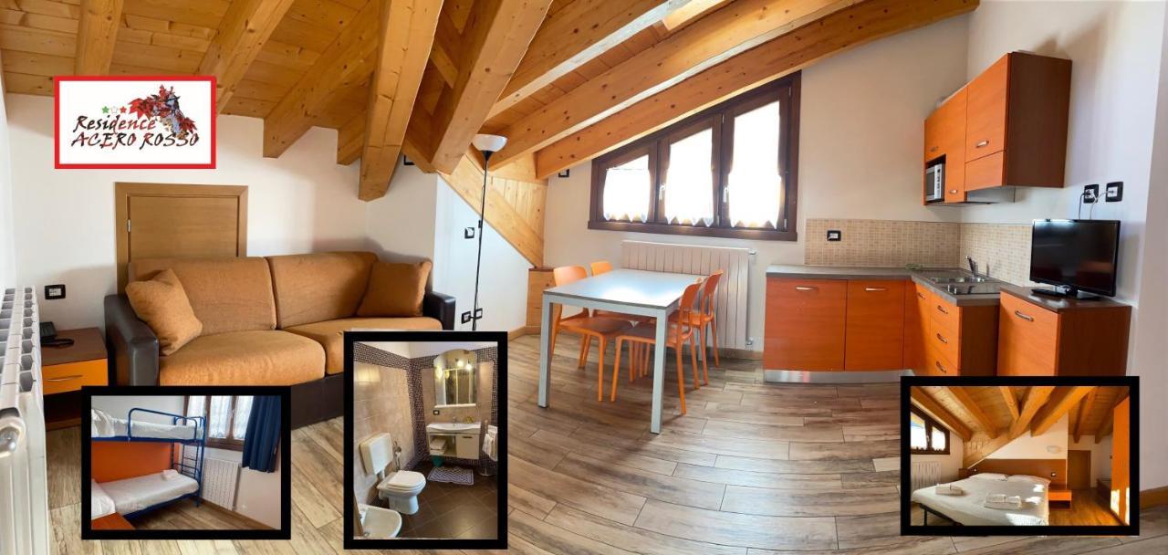 Residence Acero Rosso Ponte Di Legno Eksteriør bilde